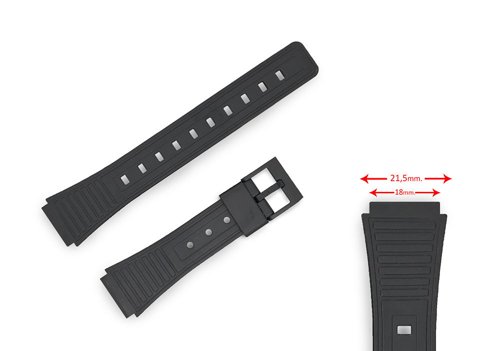PU watch strap CR0114F5 (18mm)