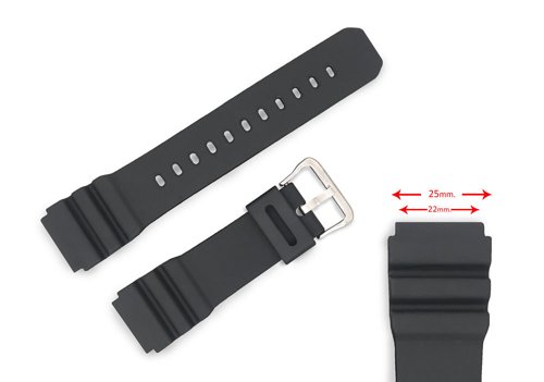 PU watch strap CR0200F5 (22mm.)
