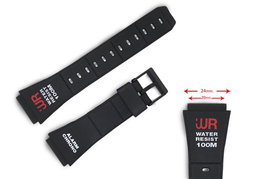 PU watch strap CR0238P3D1R (20mm.)