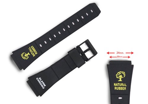 PU watch strap CR0238P3D3A (20mm.)
