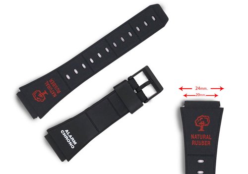 PU watch strap CR0238P3D3R (20mm.)