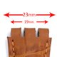 Leather watch straps / band model CP000328