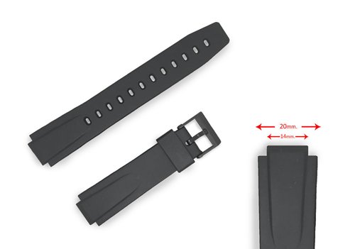 PU bracelet per montre CR0332P2 (14mm.)