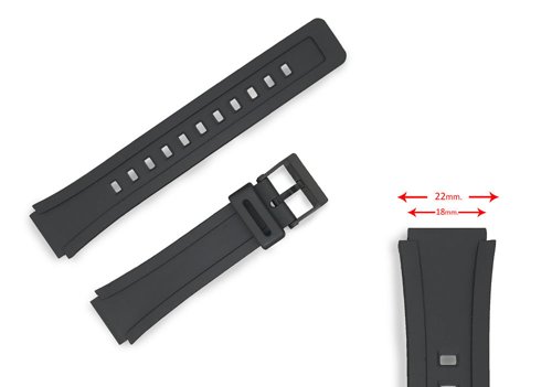 PU bracelet per montre CR572EJ2 (18mm.)