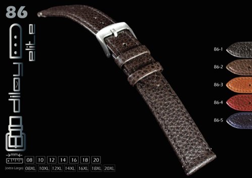 Leather watch straps / band model CP0086EL