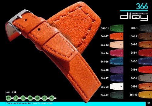 Leather watch straps / band model CP000366