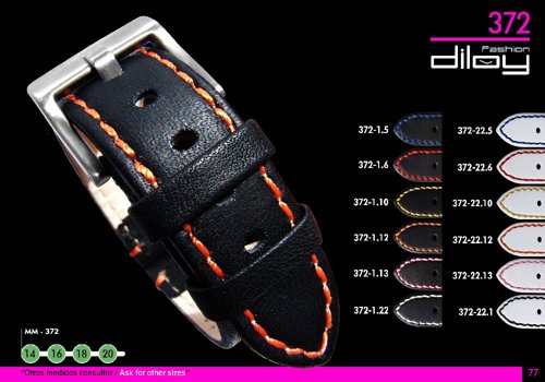 Leather watch straps / band model CP000372
