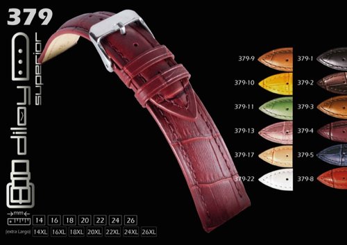 Leather watch straps / band model CP0379EL