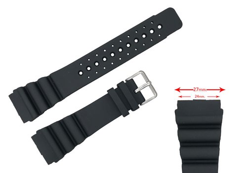 PU watch strap CR00CIT2 (24mm.)