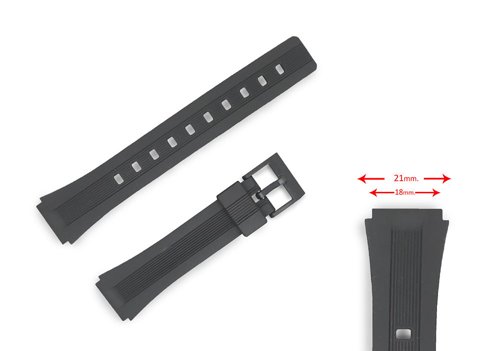 PU watch strap CR0LK100 (18mm.)