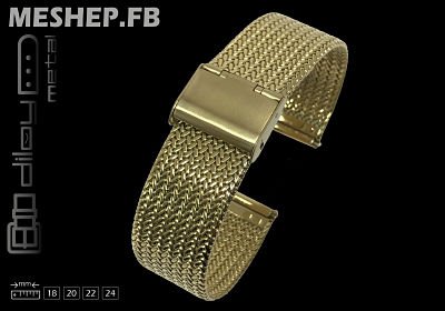 Bracelet de type milanais CMMESHEP
