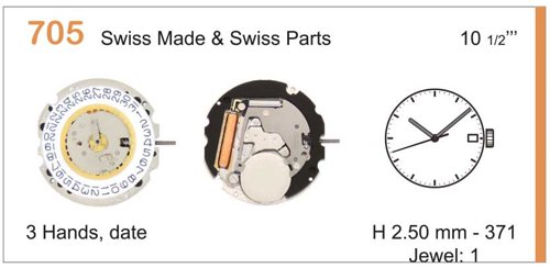 RONDA 705 3 HAND 3 DATE