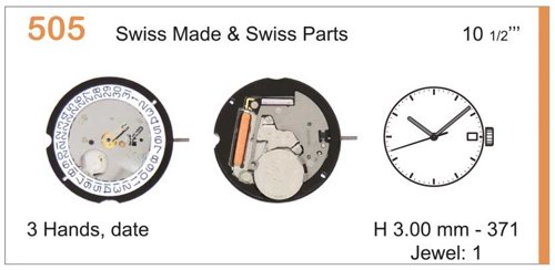 RONDA 505 3 HAND 3 DATE