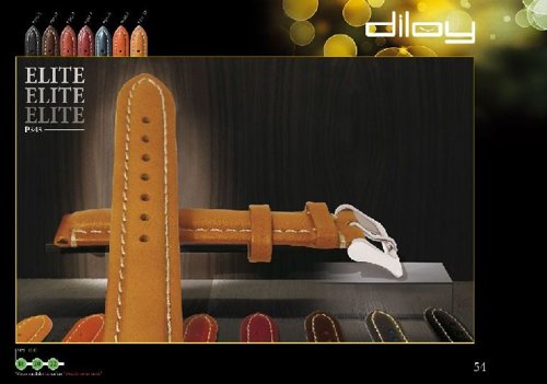 Leather watch straps / band model CP00P345