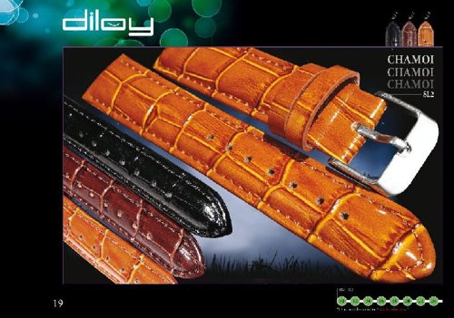 Leather watch straps / band model CP000SL2